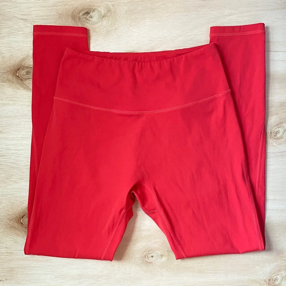 Alphalete Vibrant Red Leggings - Picture 5 of 9